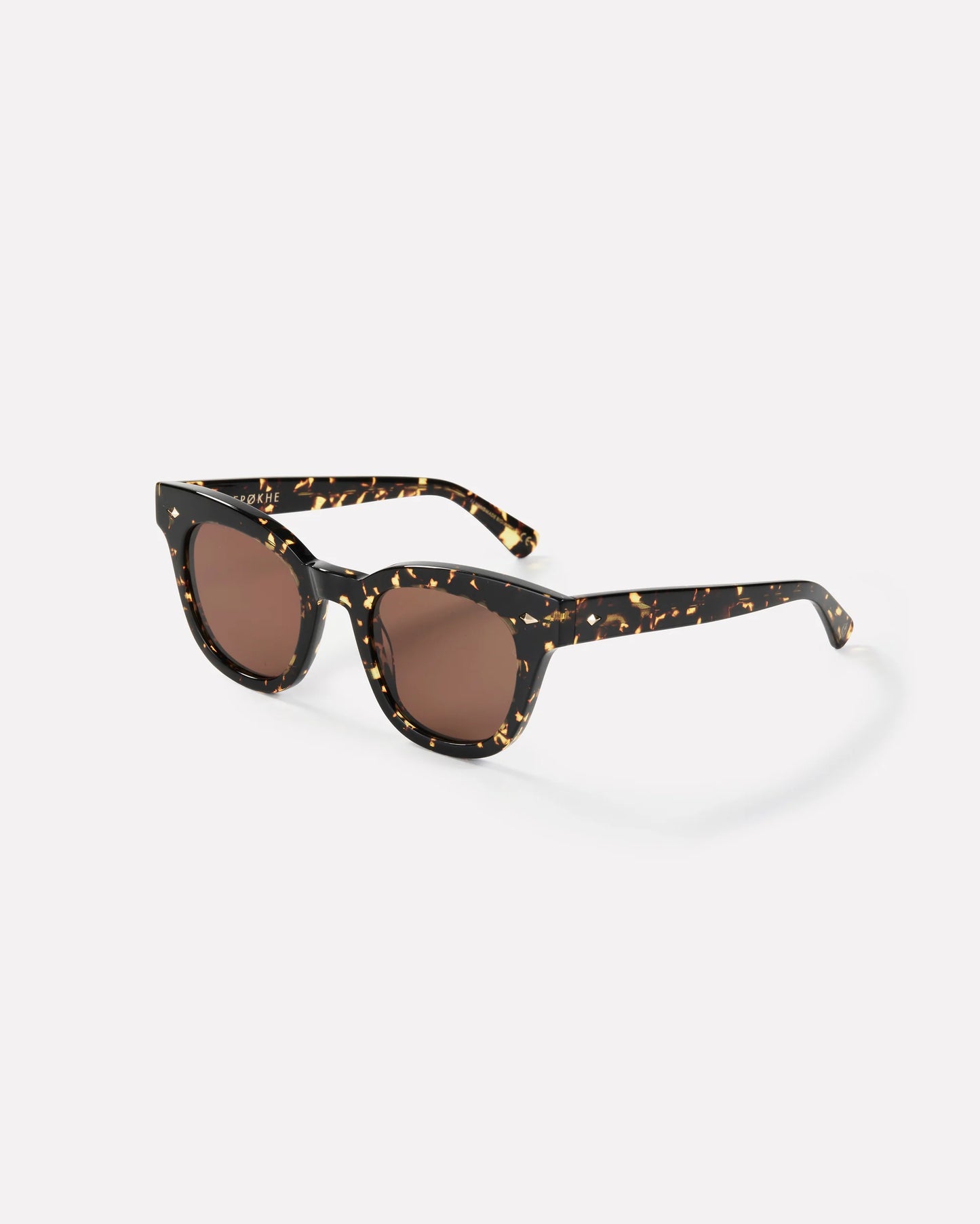 Dylan - Crystal Dark Tortoise Polished / Bronze