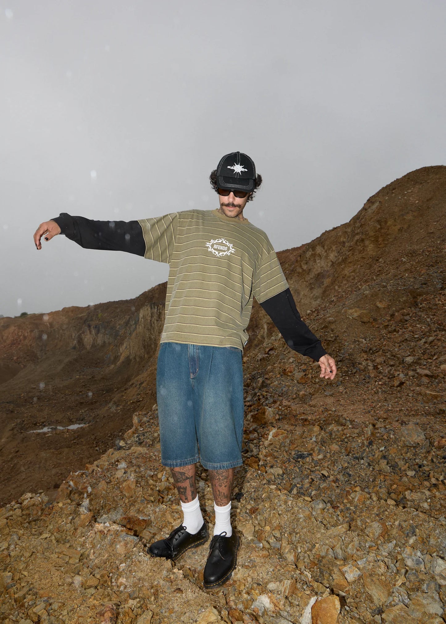 My Tribe Layered Boxy Tee - Boa