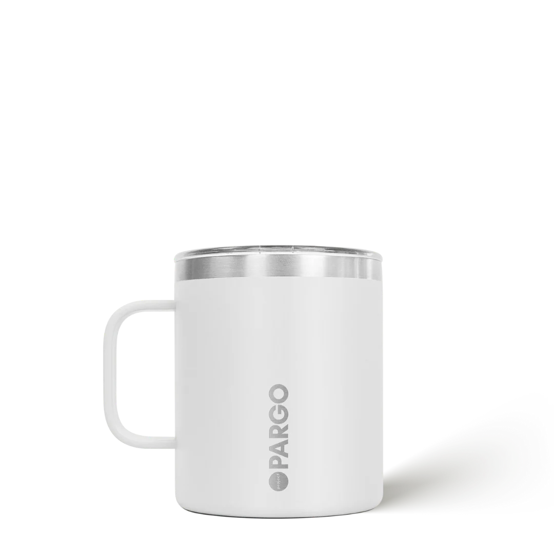 12oz Insulated Mug - Bone White