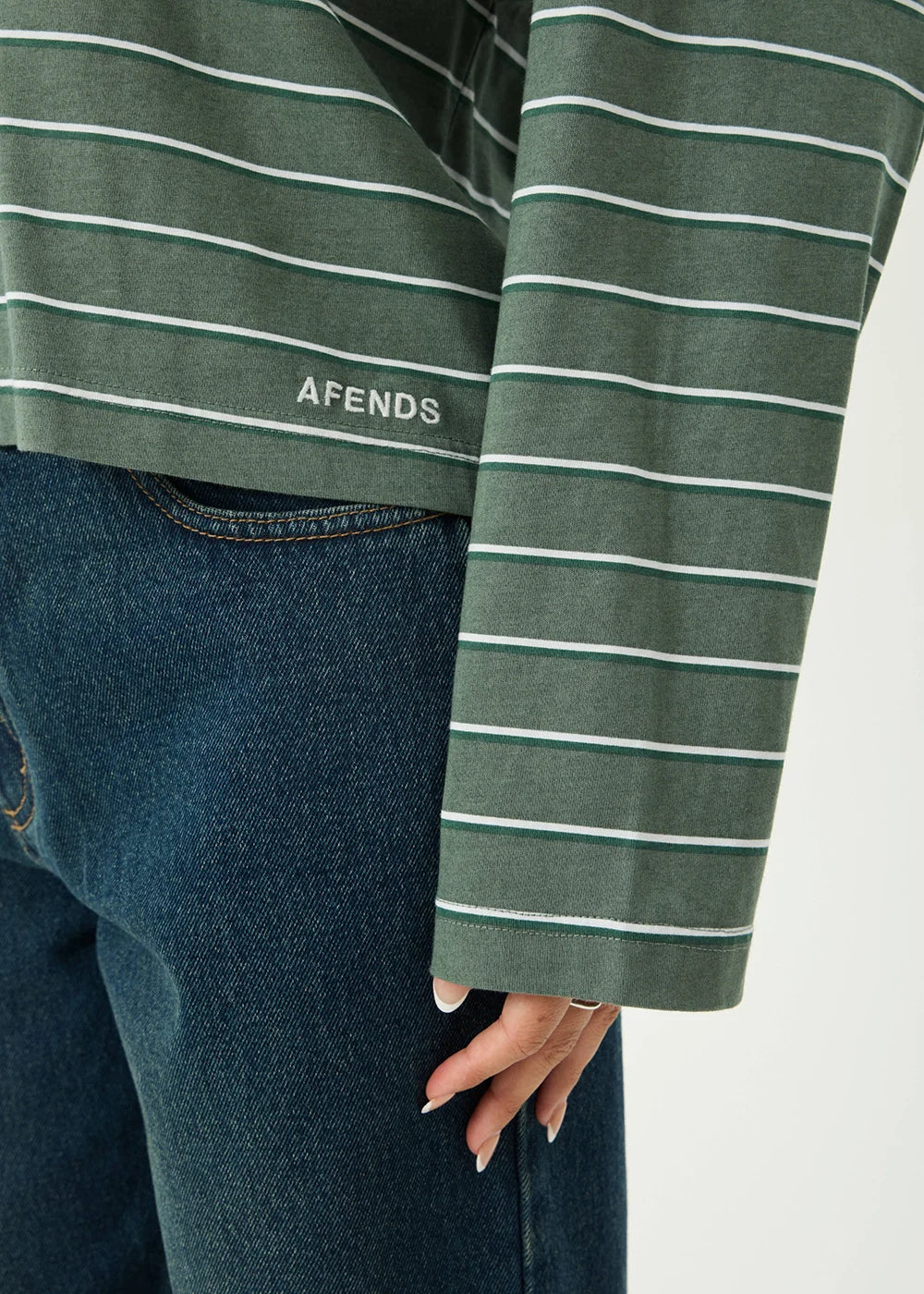 Altitude - Long Sleeve Tee - Pine Stripe