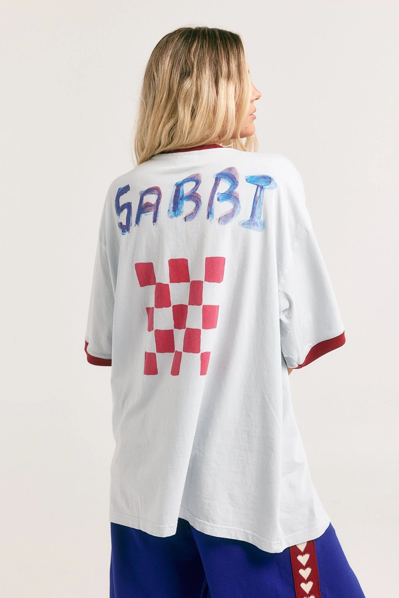 The Very Oversized Italy Tee - Sky