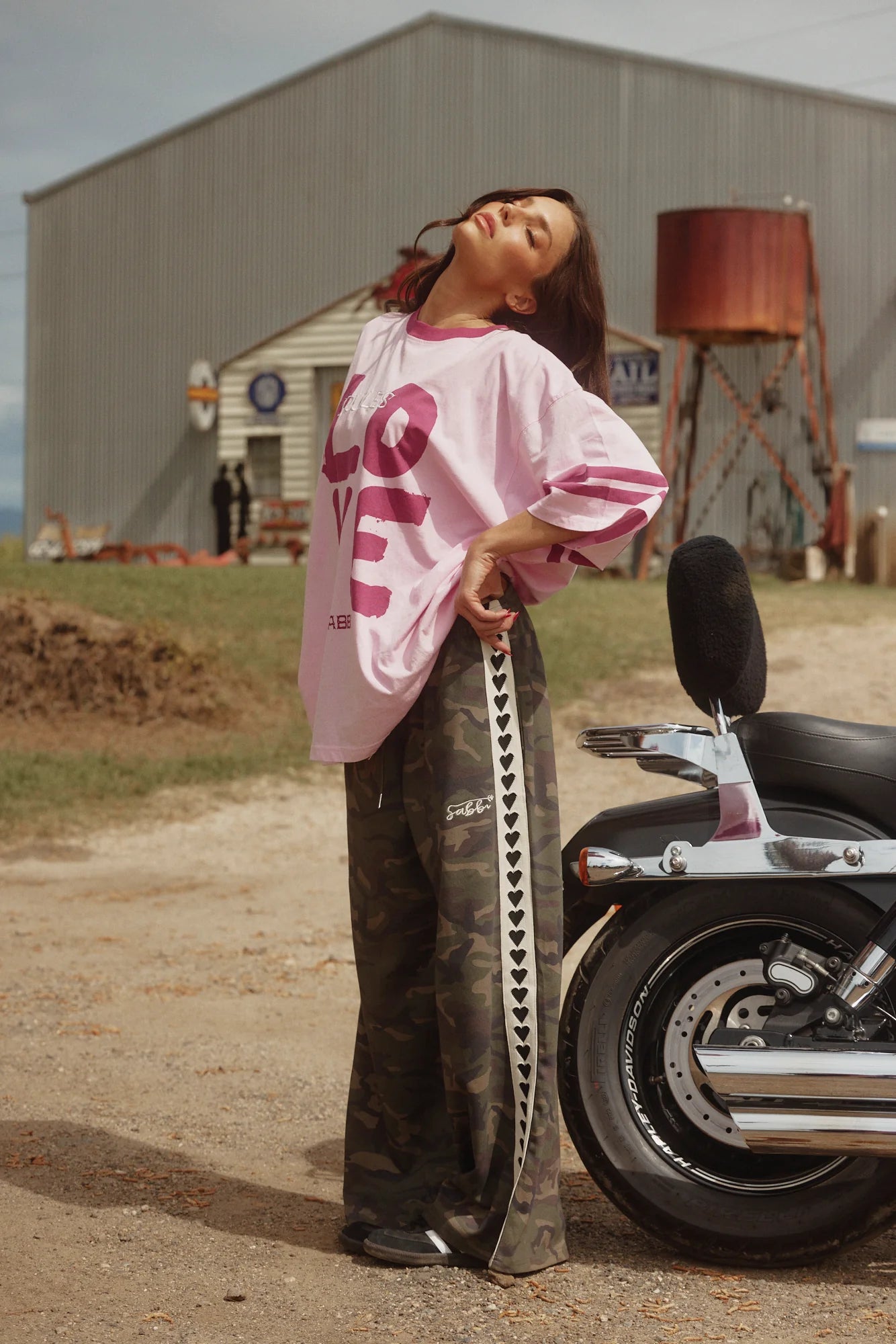 The Raving Hearts Pant - Camo