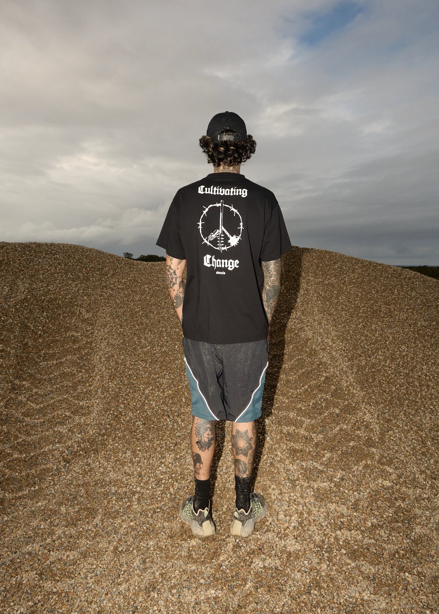 Energy Boxy Tee - Black