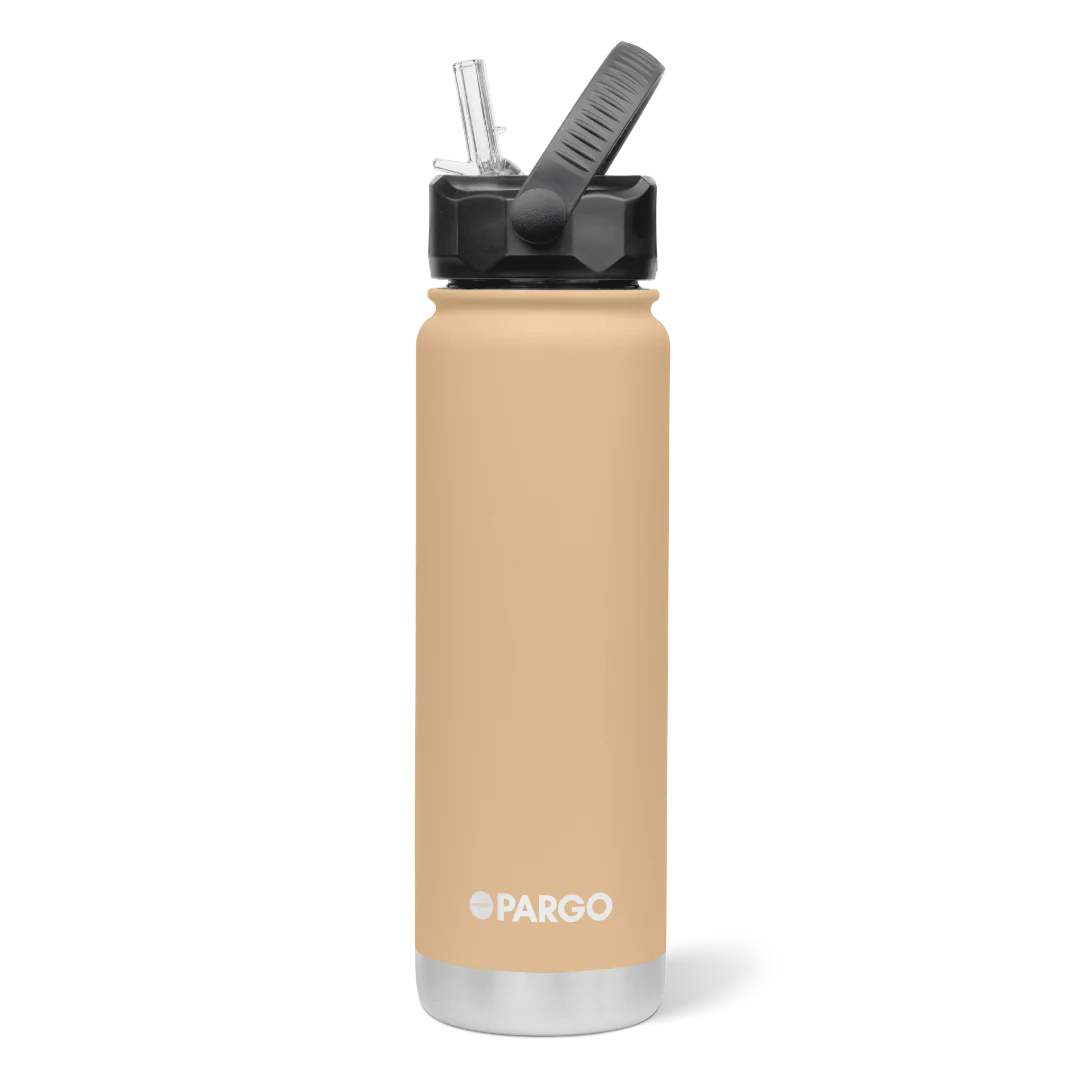 750ml Pargo Bottle - Straw Lid - Desert Sand