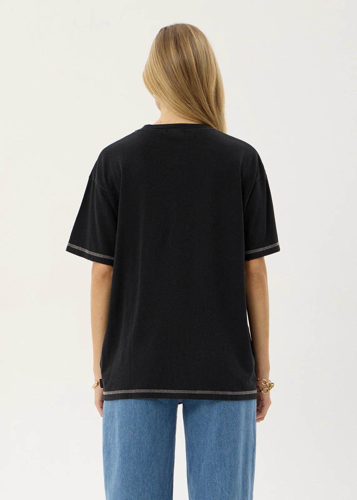 Unchained - Oversized Tee - Stone Black