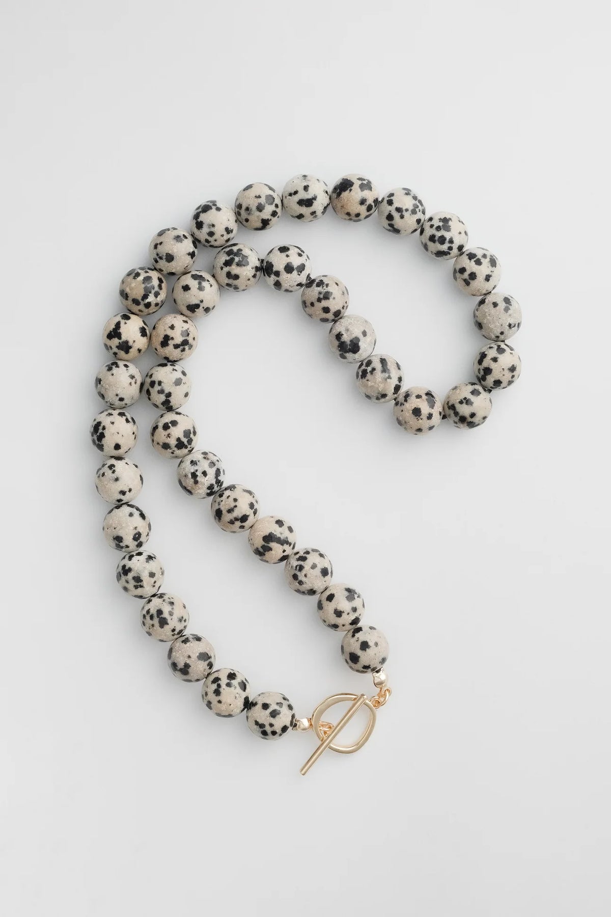 Dalmation Jasper Beaded Necklace