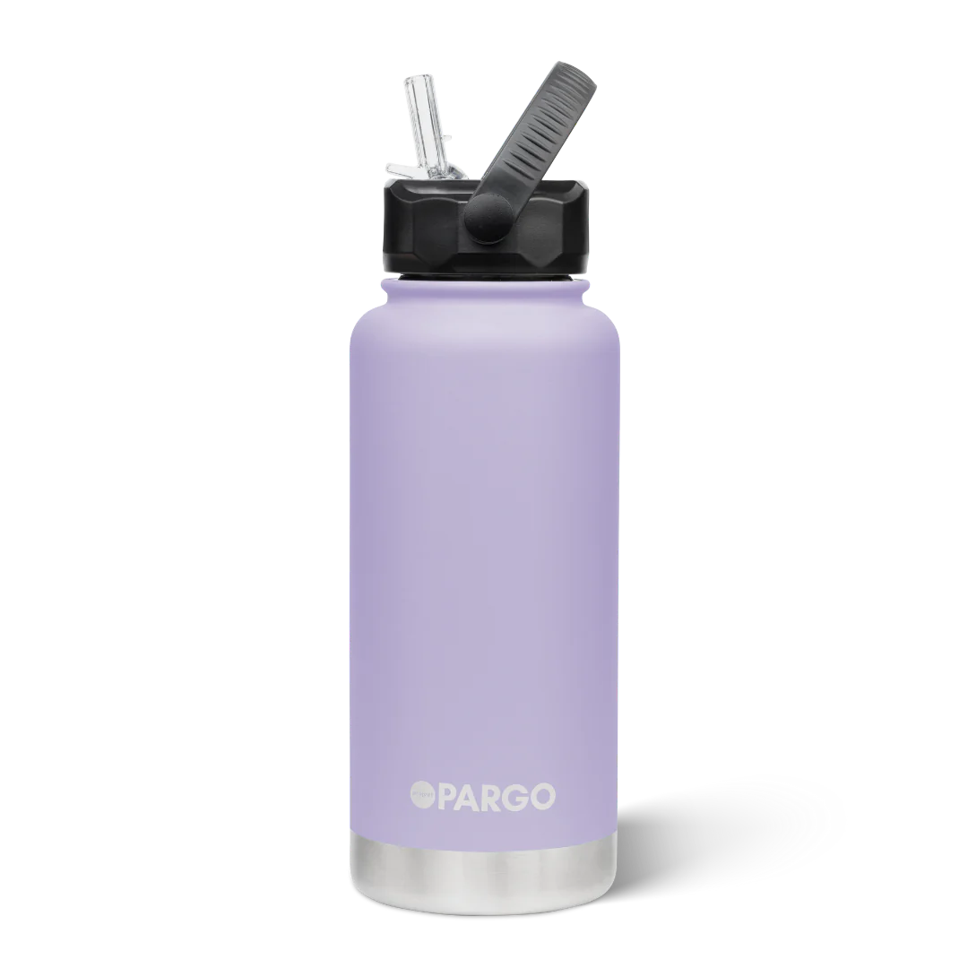 950ml Pargo Bottle - Straw Lid - Love Lilac