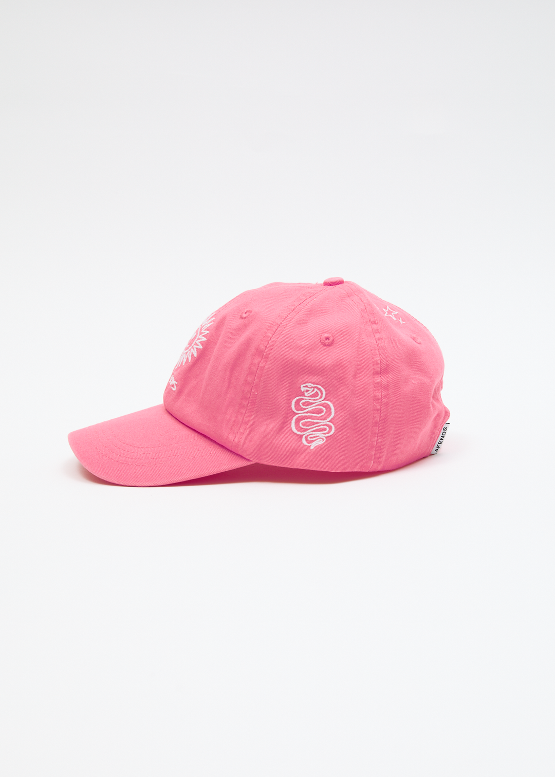 High - Panelled Cap - Pink