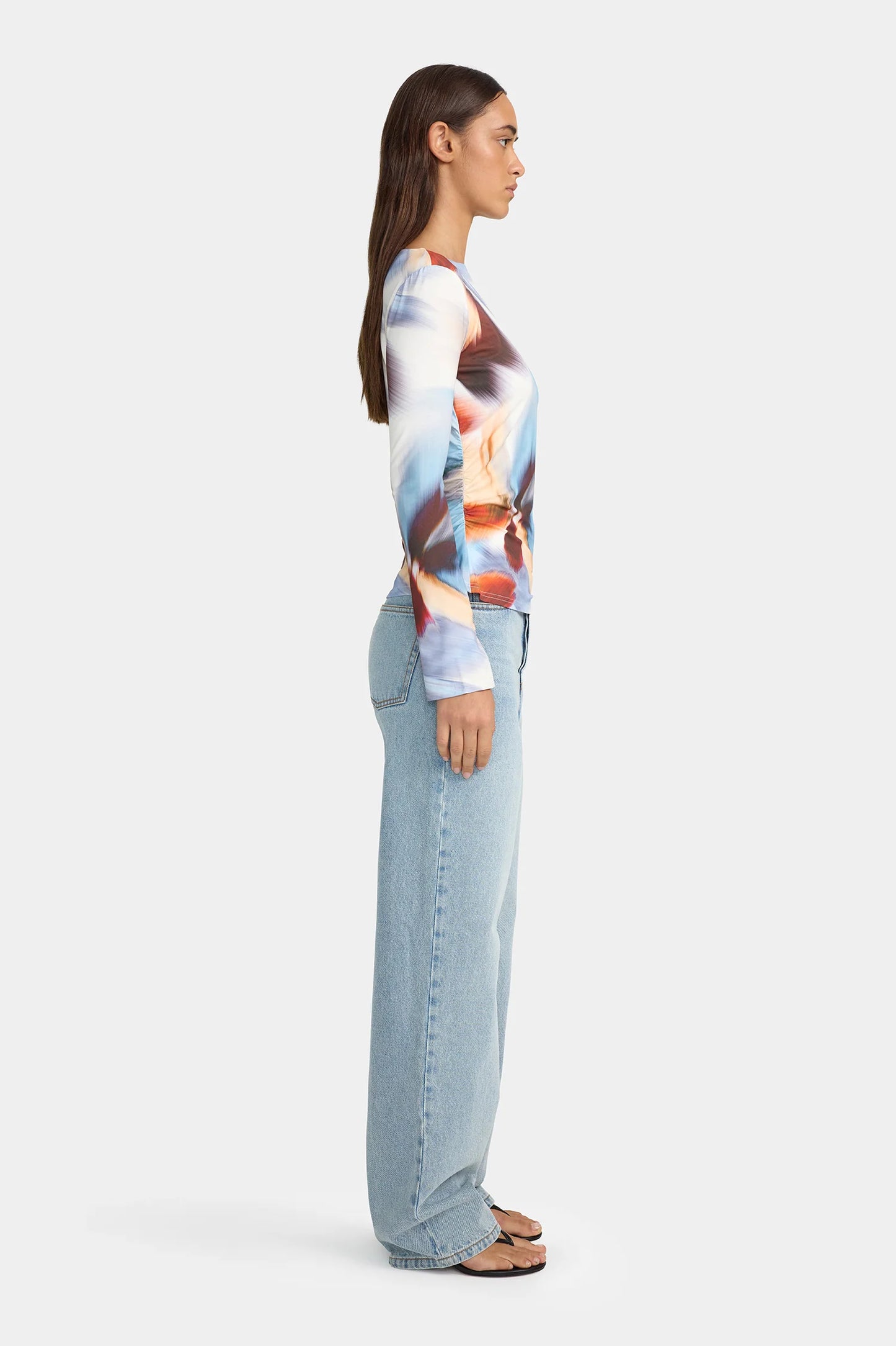 Azalea Top - Smoky Haze