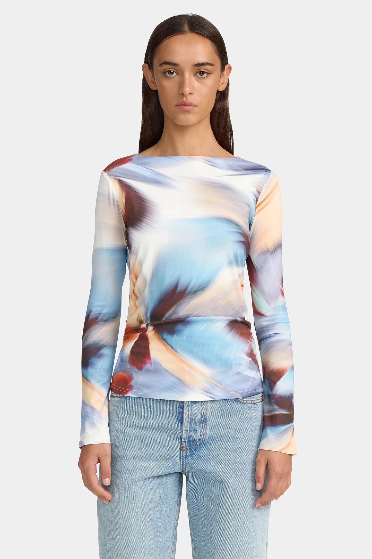Azalea Top - Smoky Haze