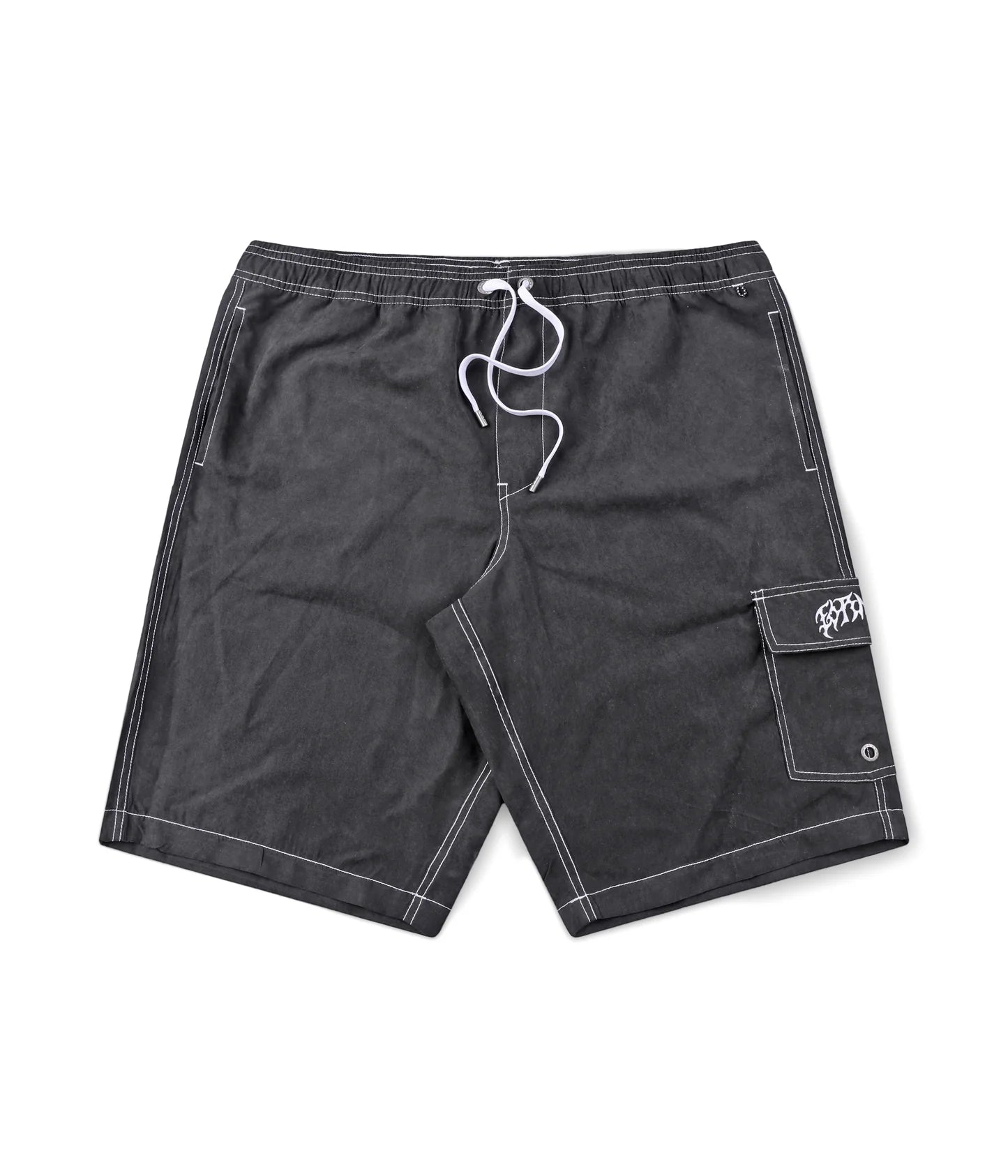 Swans Cargo 21" Swim Trunk — Black