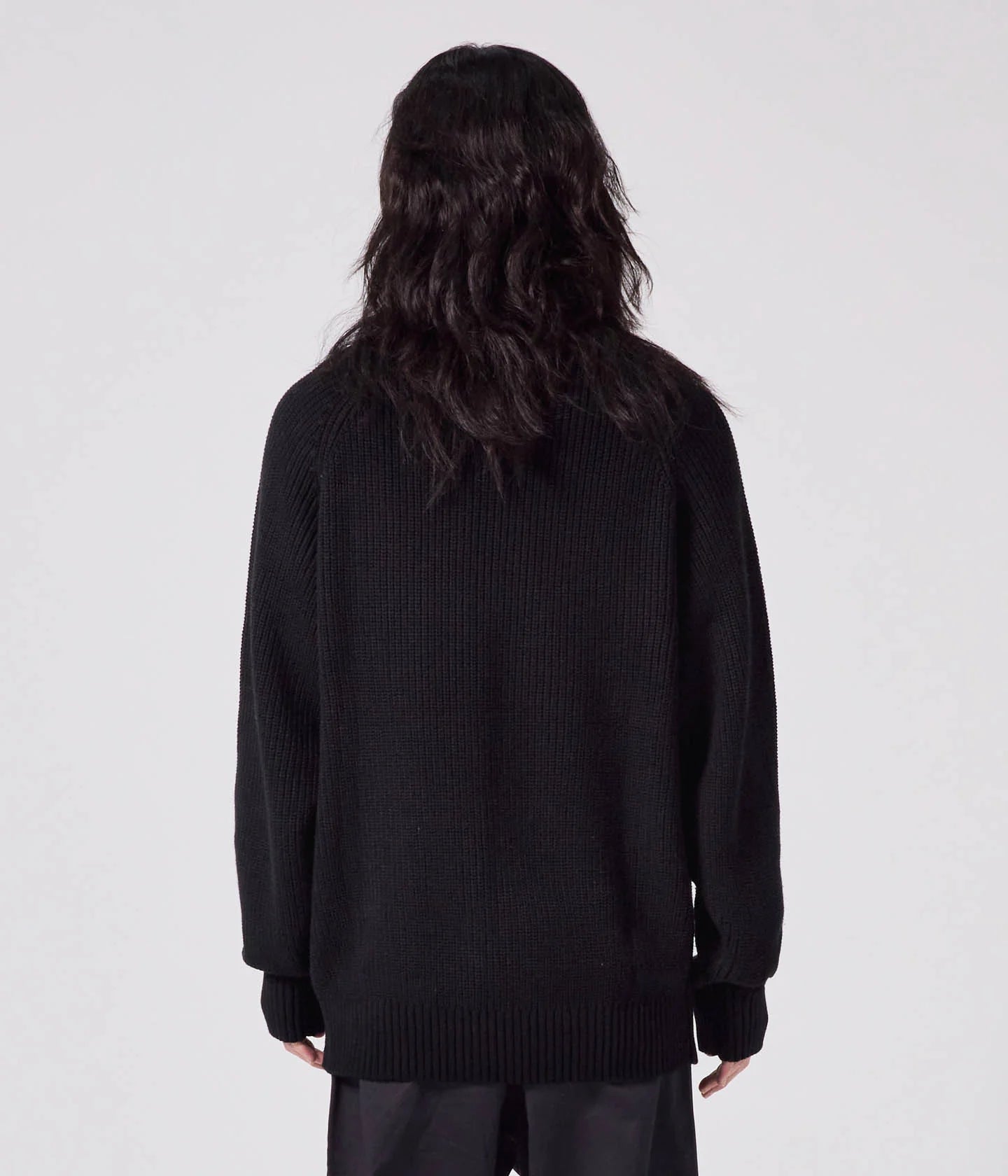 System Knit Crew - Black