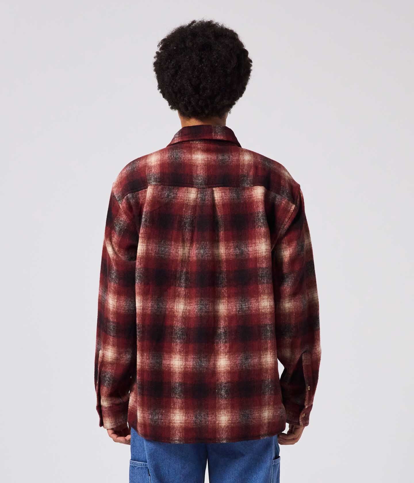 Manners Flannel LS Shirt - Red