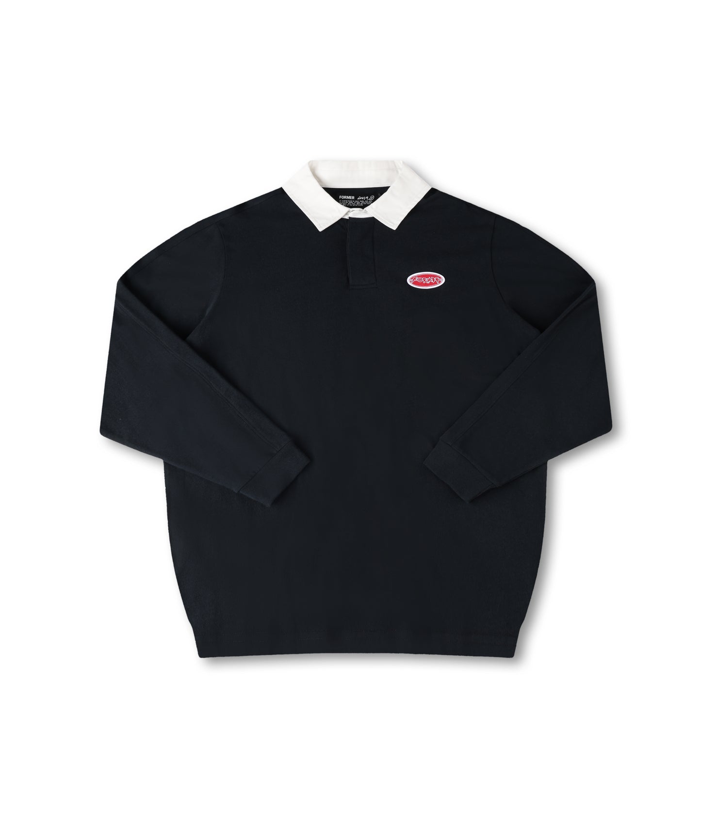 Reynolds Flatline Rugby Polo - Black