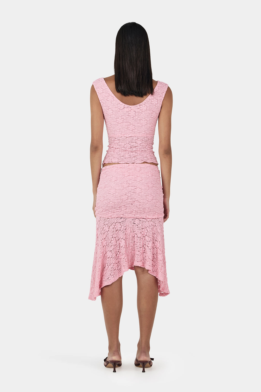 Caro Skirt - Peony Pink