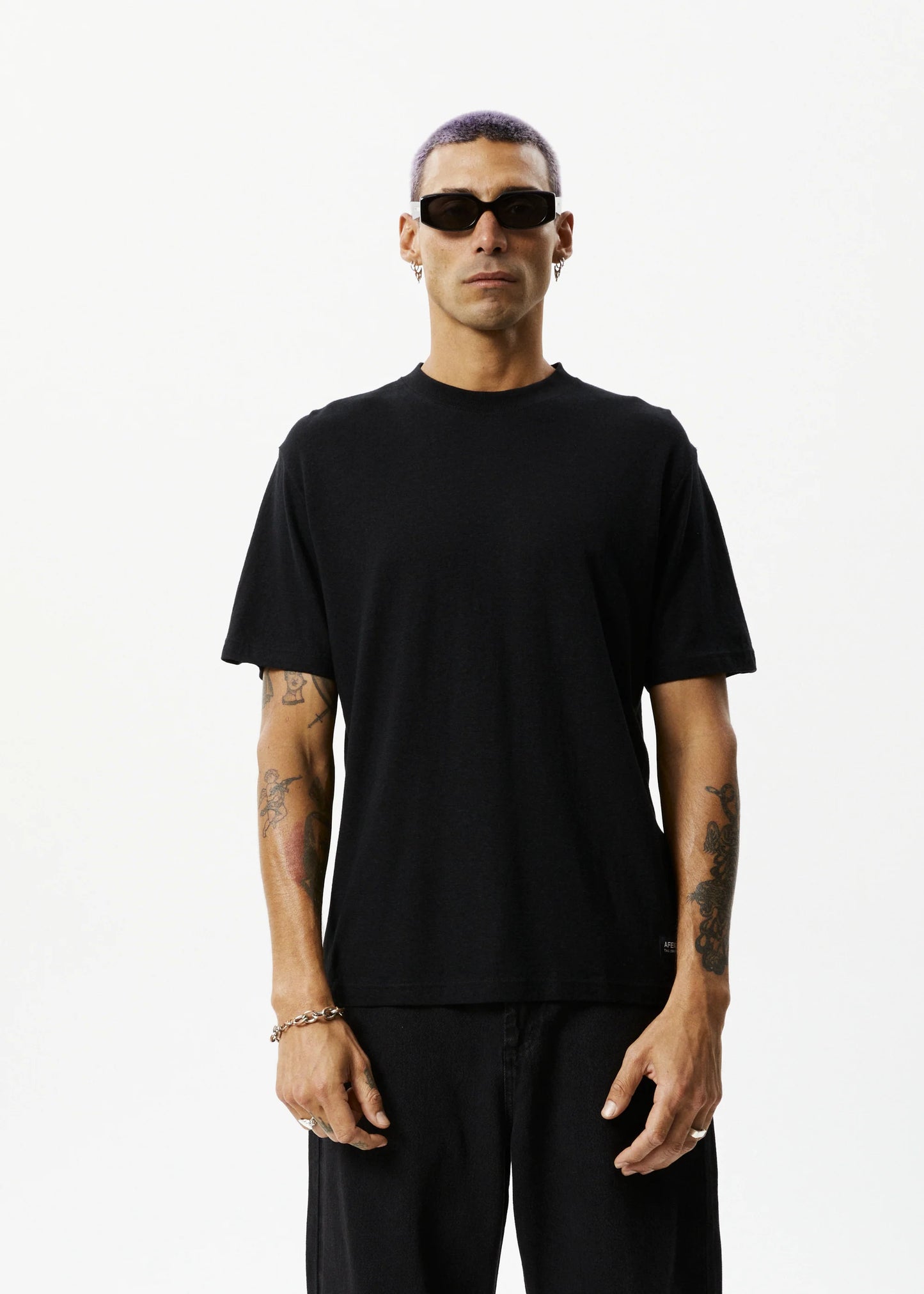 Classic - Hemp Retro Fit Tee - Black