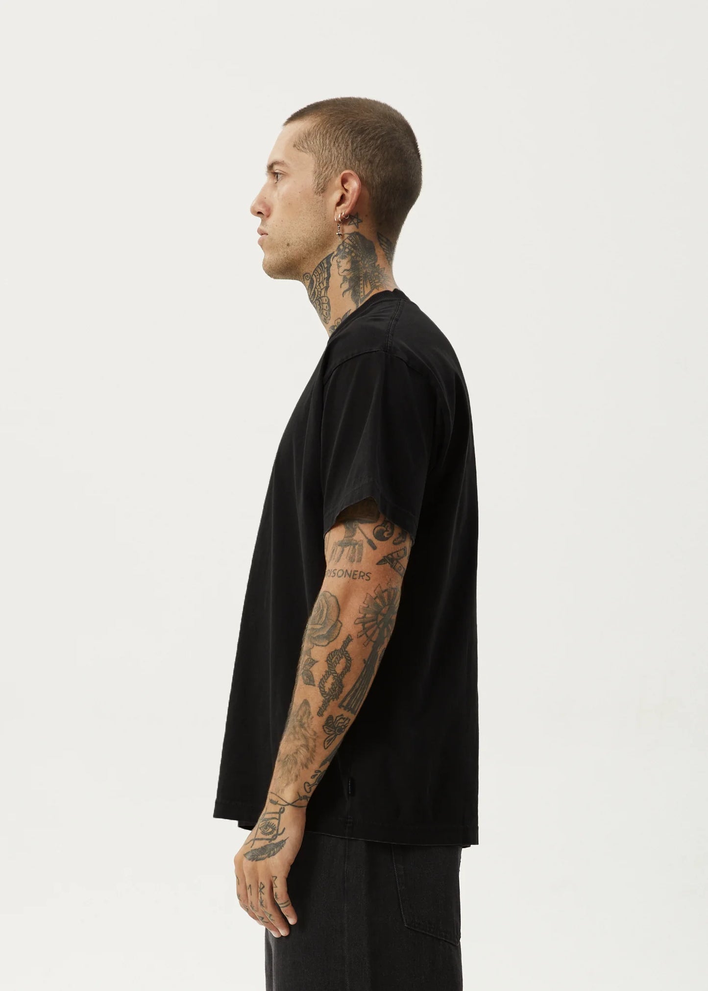 Genesis Heavyweight Boxy Tee - Black