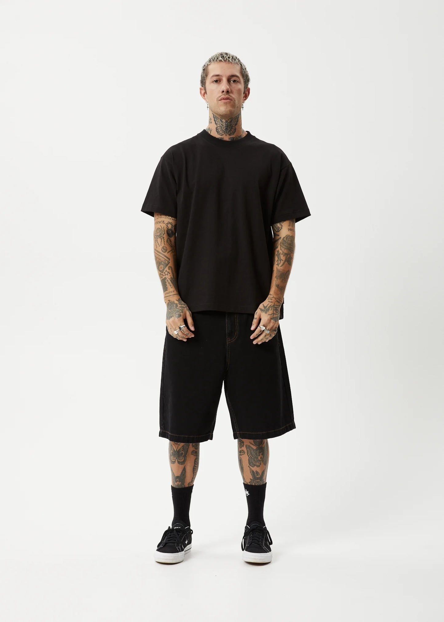 Genesis Heavyweight Boxy Tee - Black