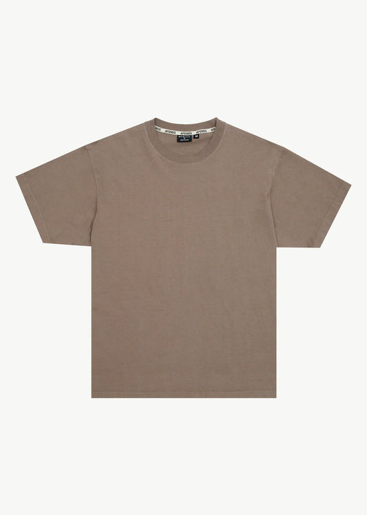 Genesis Heavyweight Recycled Boxy Tee - Fossil