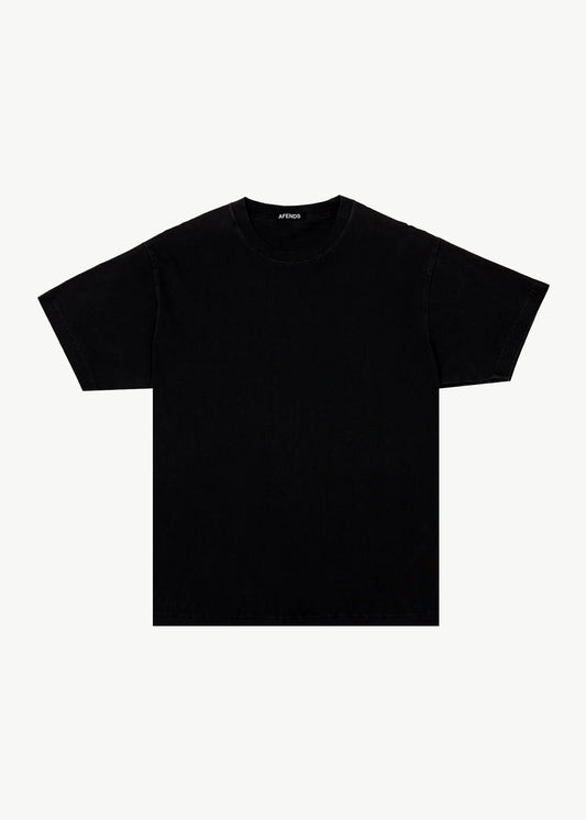 Genesis Heavyweight Boxy Tee - Black