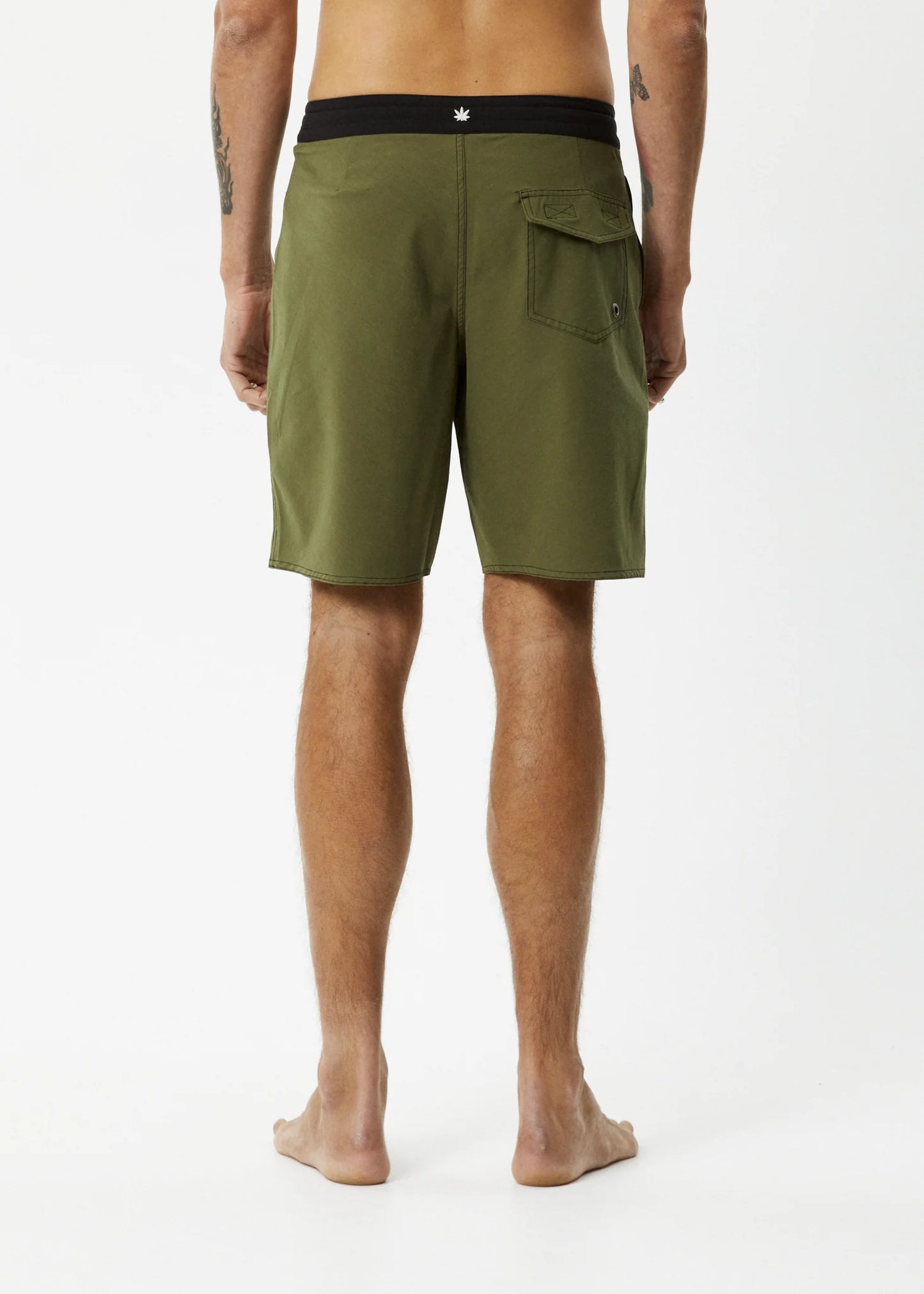 Surf Related Fixed Wait Boardshort 20" - Military