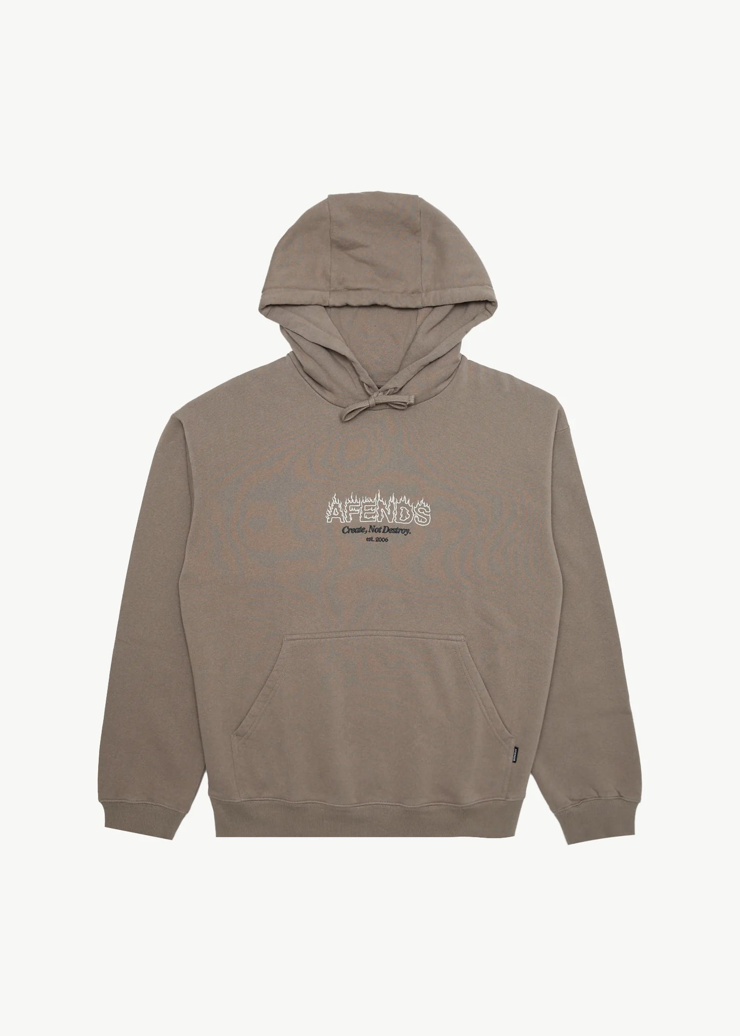 Ember Pull On Hood - Fossil