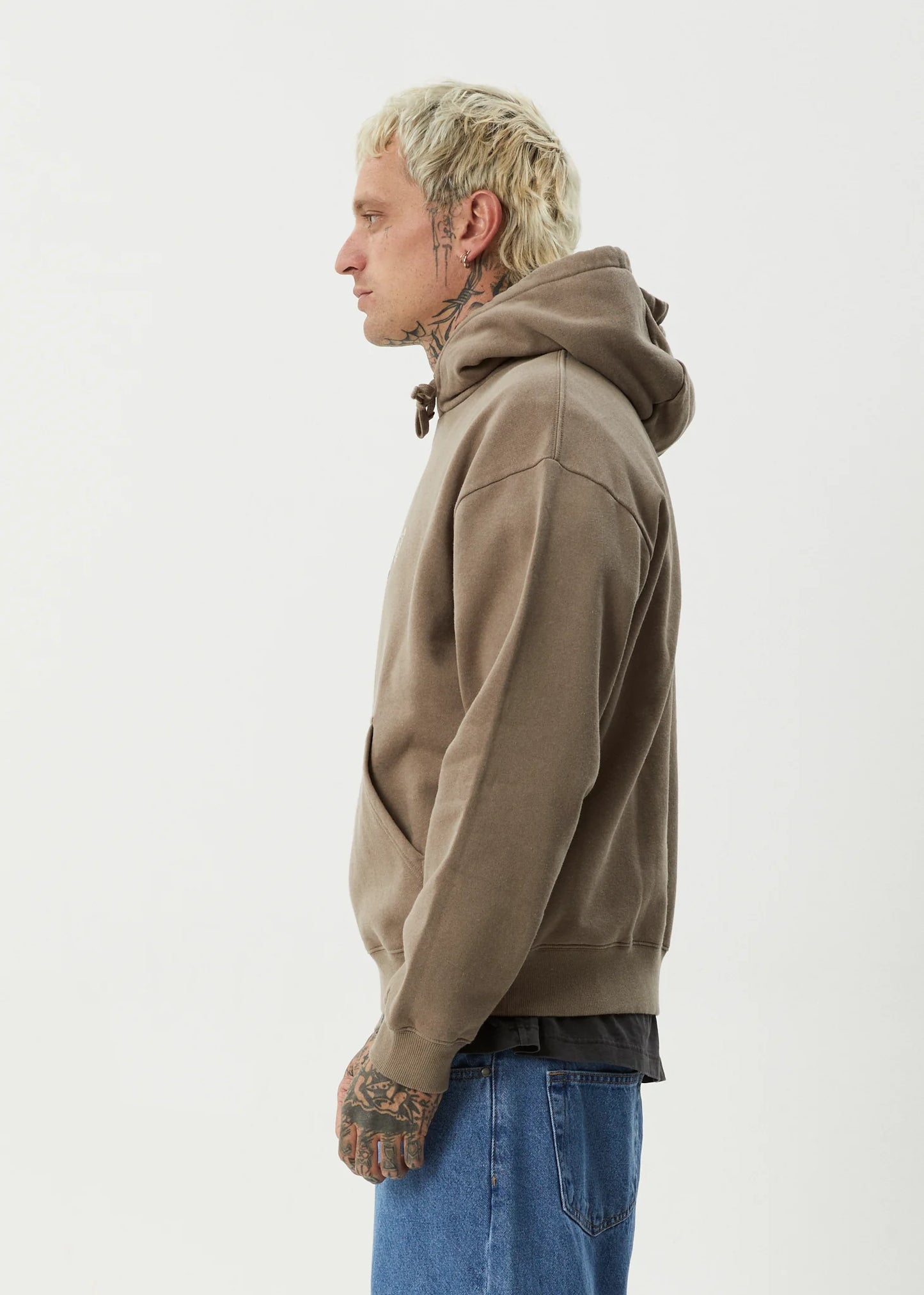Ember Pull On Hood - Fossil