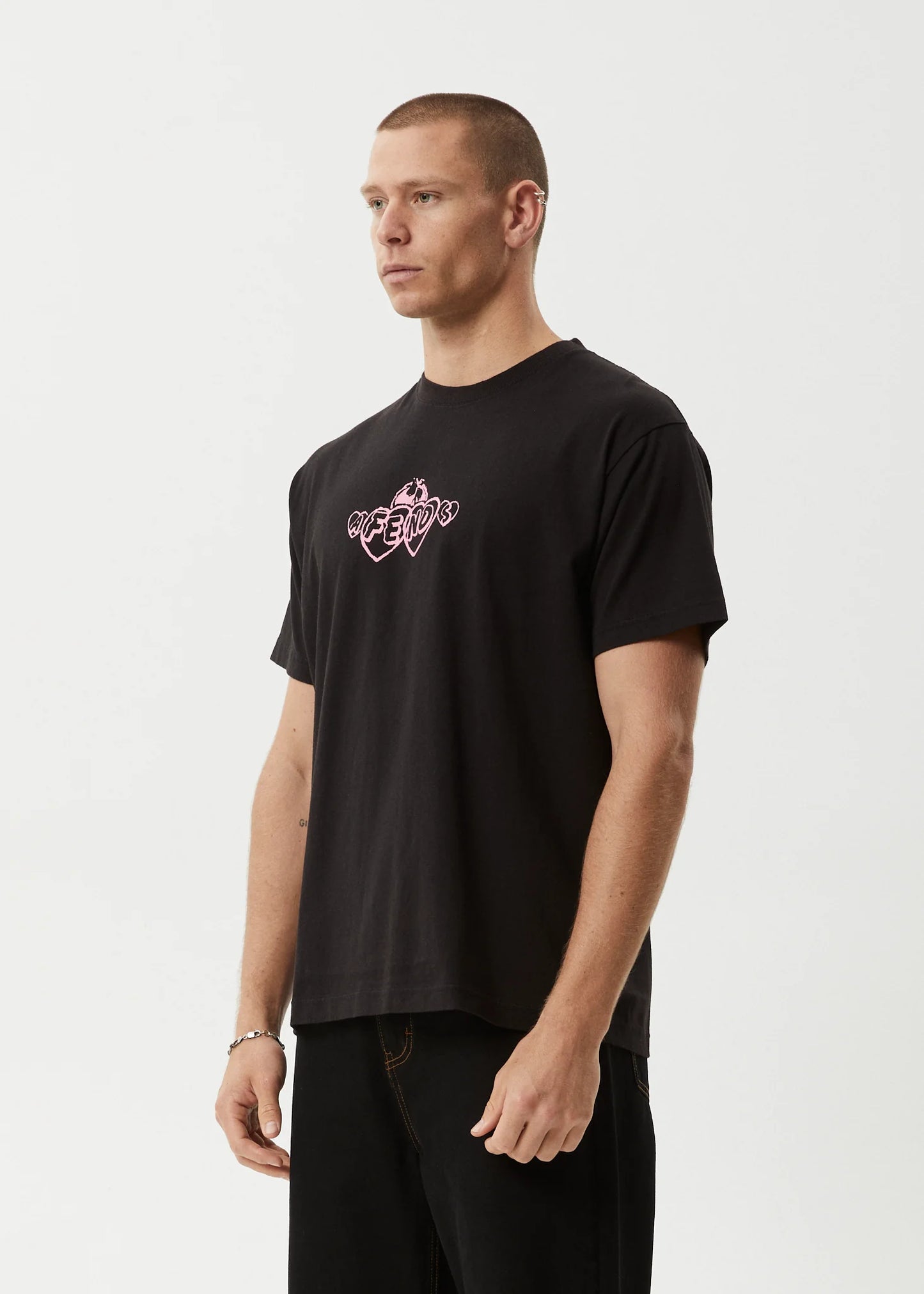 Mind Blow Boxy Tee - Black