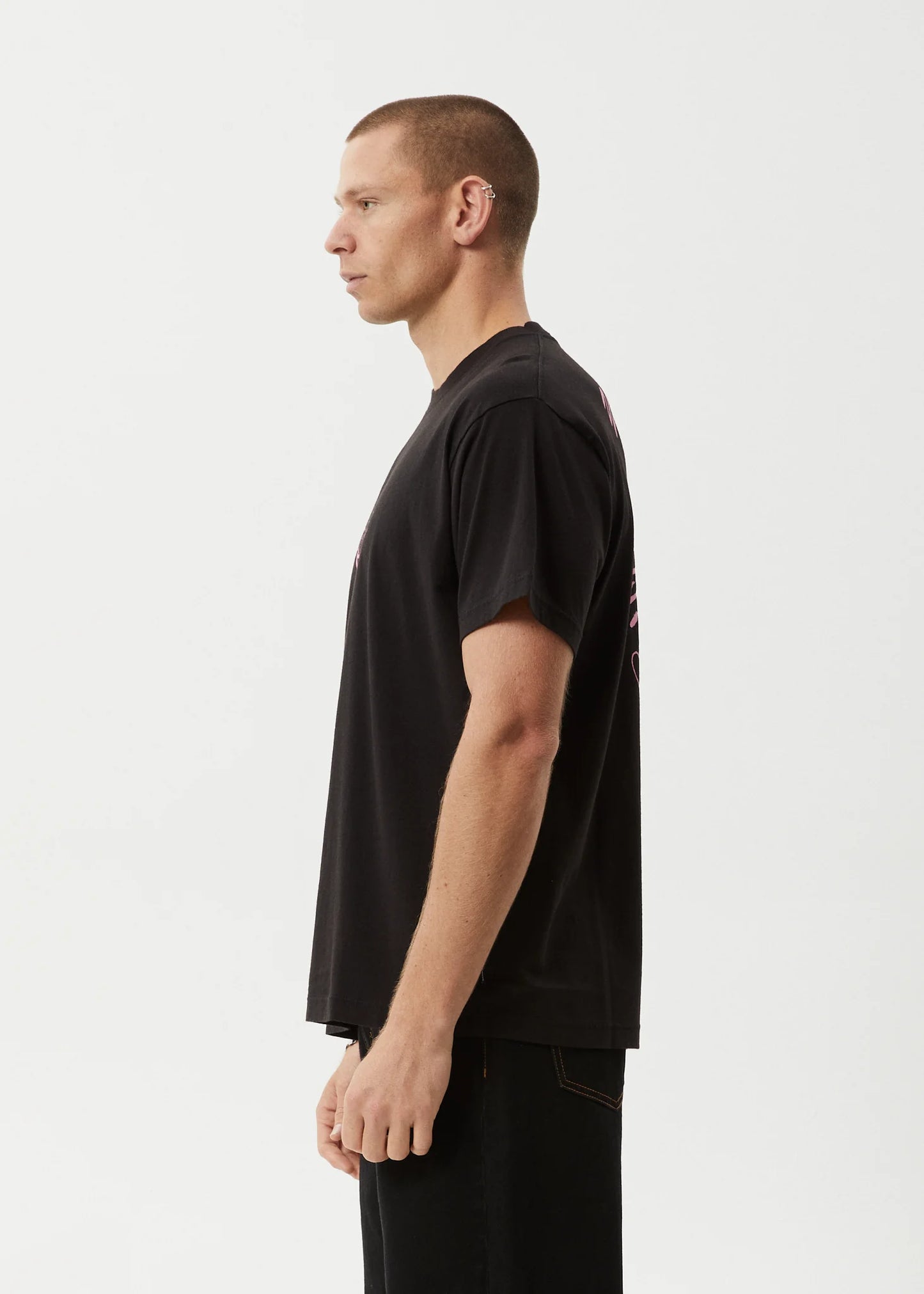 Mind Blow Boxy Tee - Black