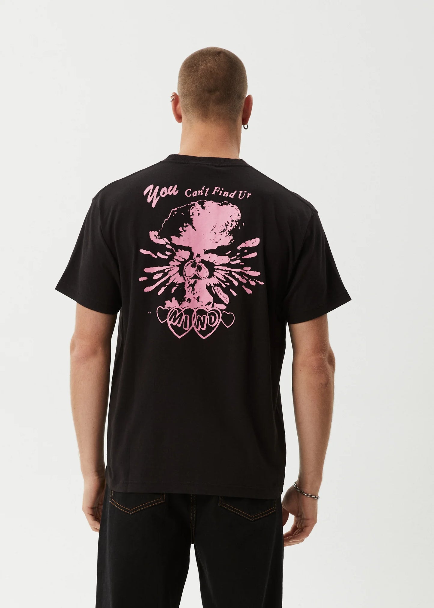 Mind Blow Boxy Tee - Black