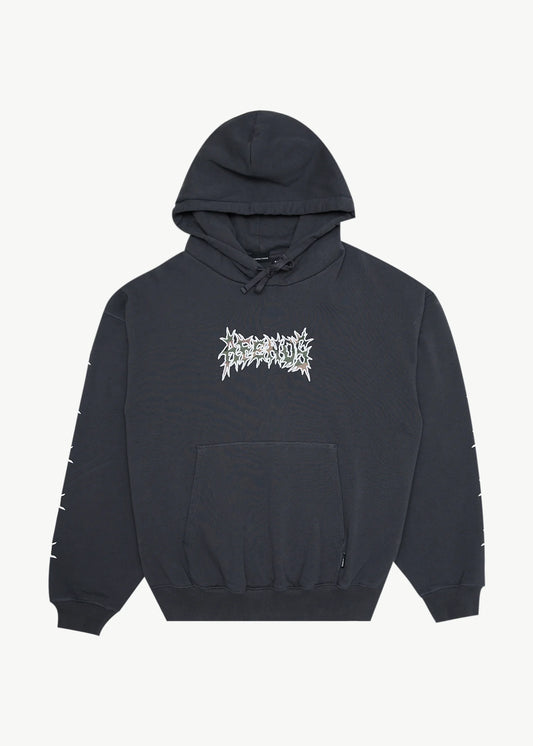 Hidden Boxy Hoodie - Charcoal