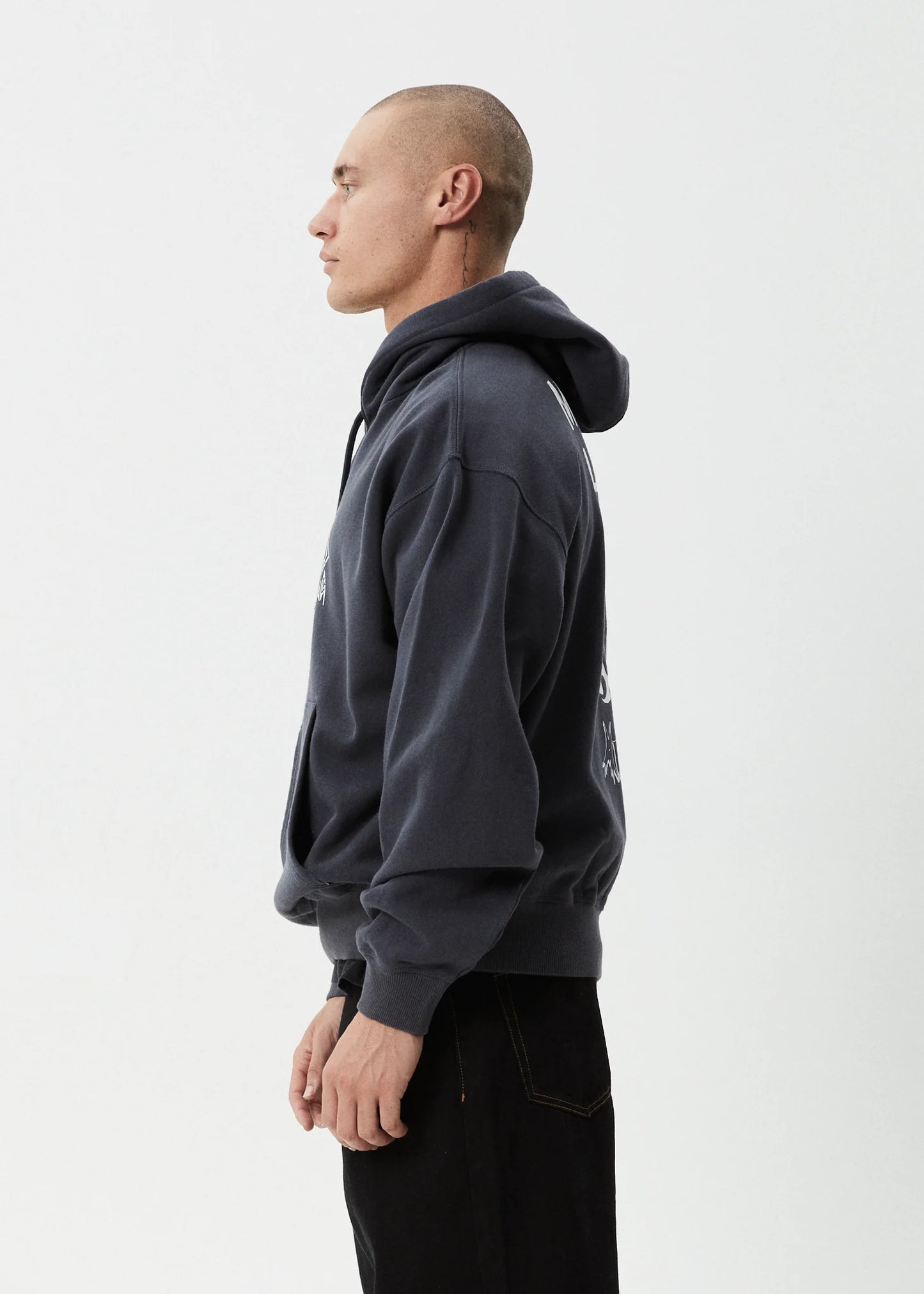 Moments Boxy Hoodie - Charcoal