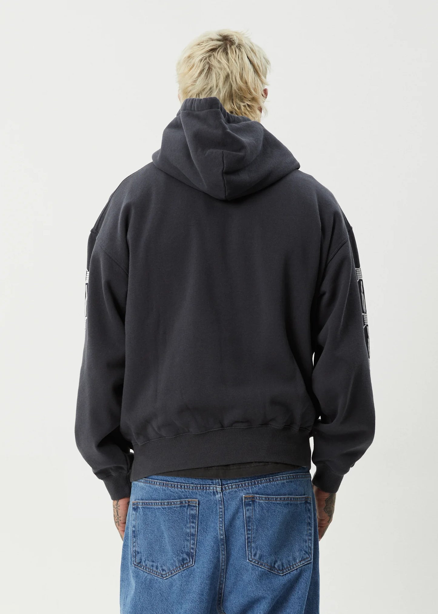 Hidden Boxy Hoodie - Charcoal