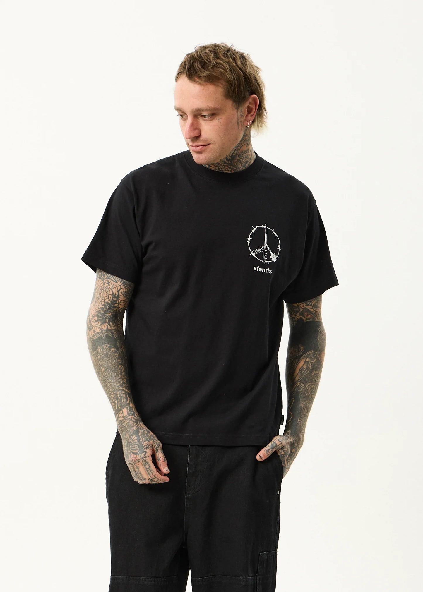 Energy Boxy Tee - Black