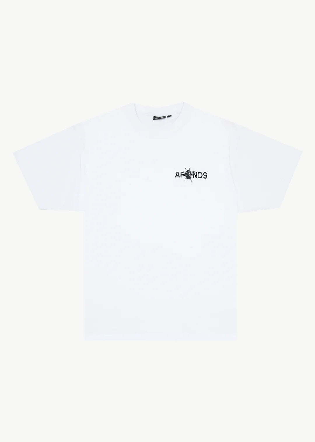 Spiked - Heavyweight Boxy Tee - White