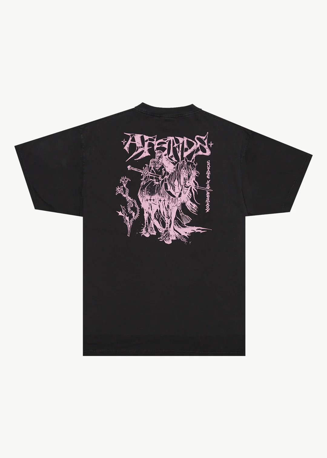Horsey - Boxy Tee - Stoned Black