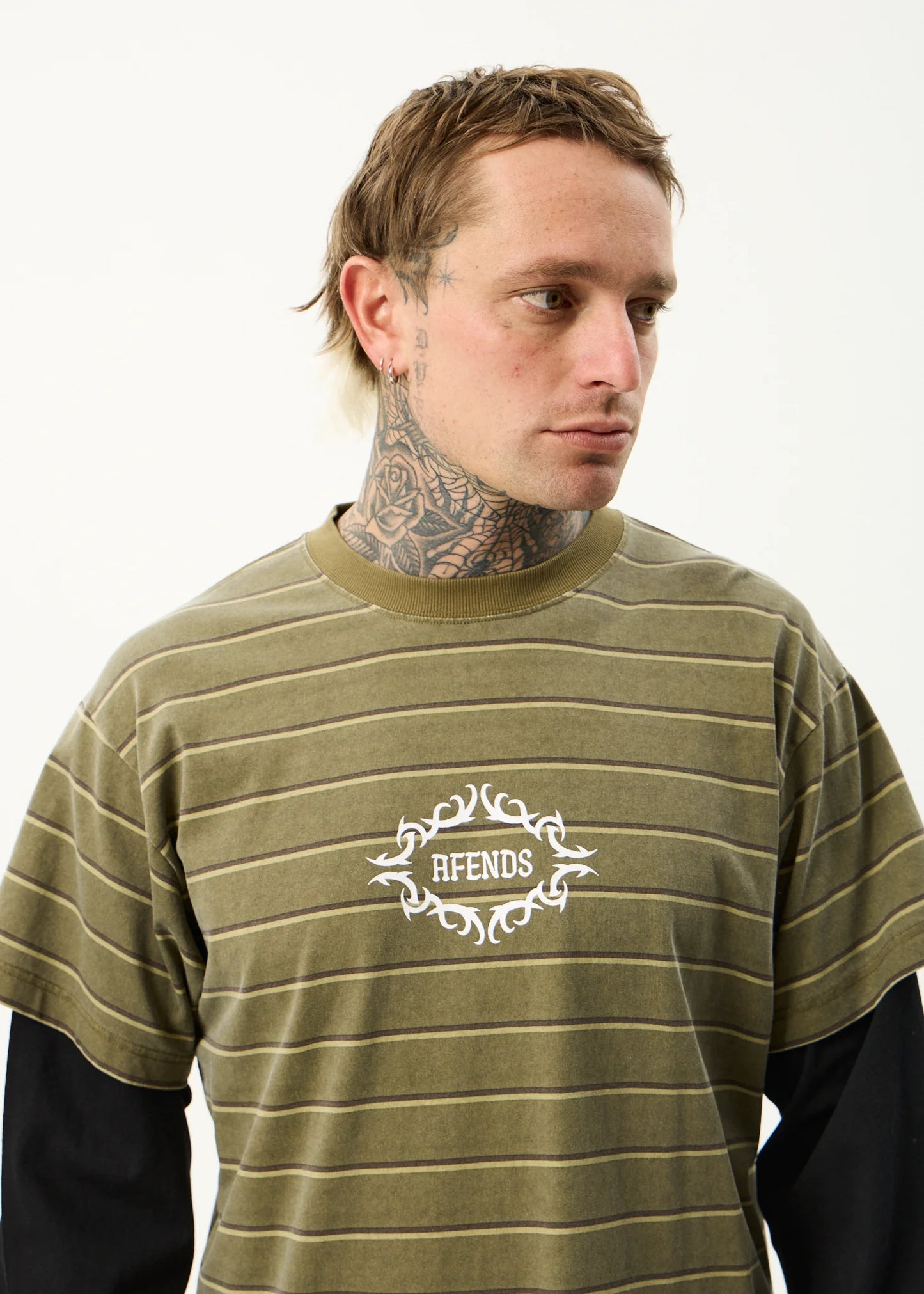 My Tribe Layered Boxy Tee - Boa