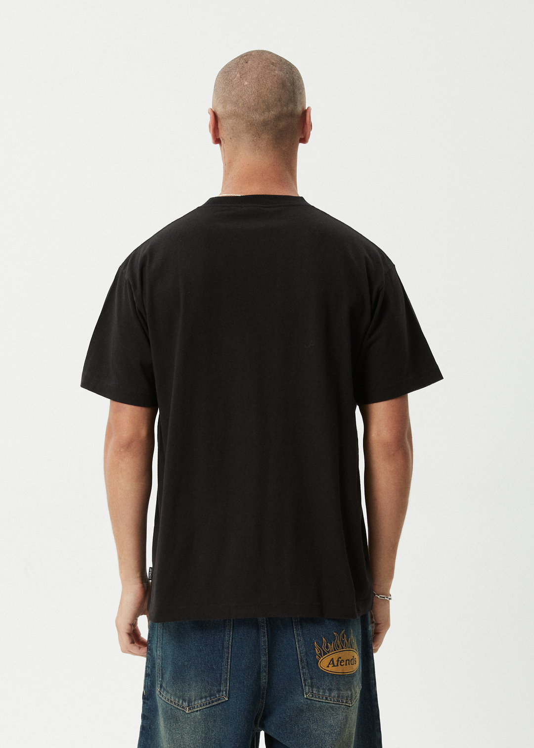 Too High - Heavyweight Boxy Tee - Black