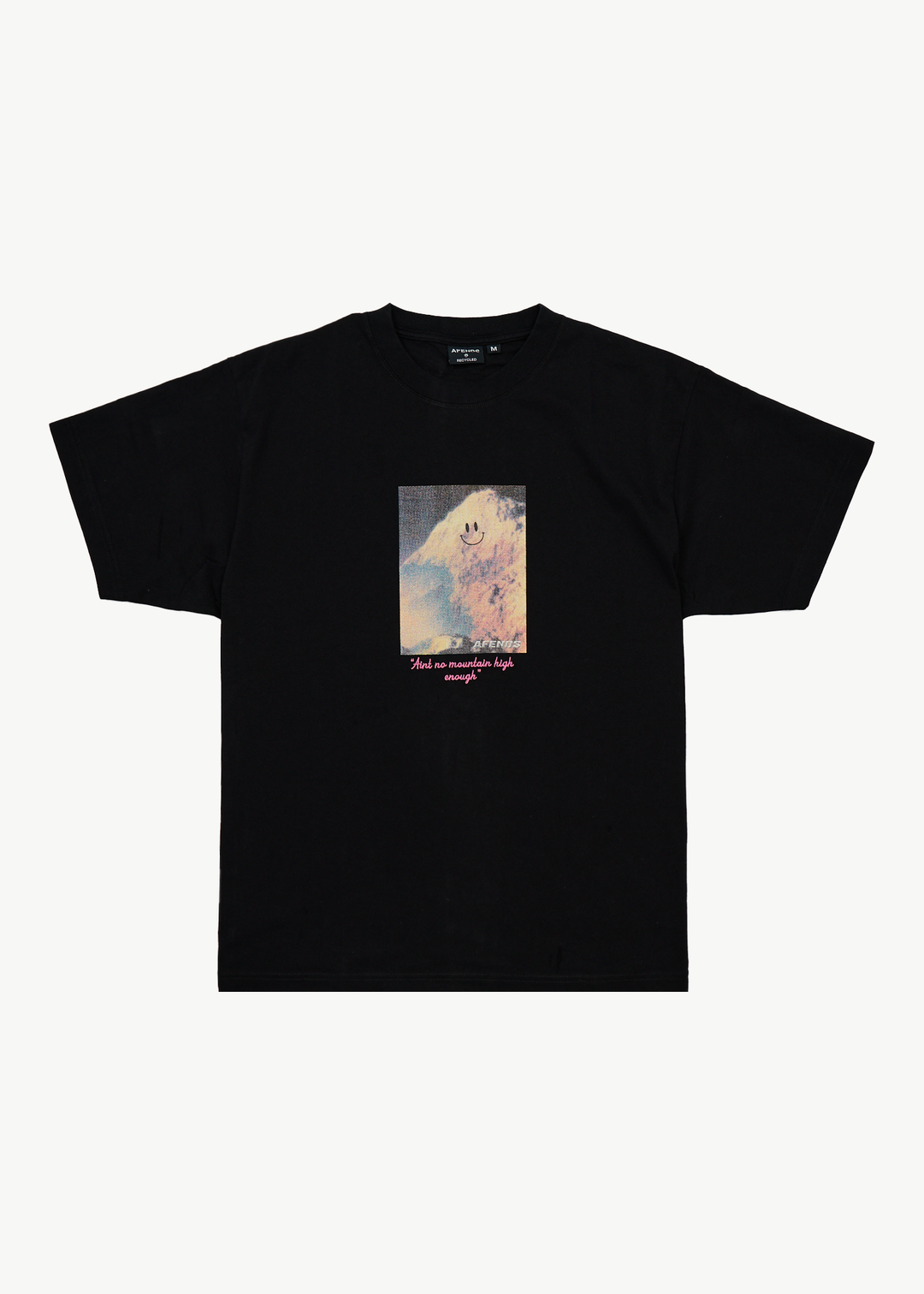 Too High - Heavyweight Boxy Tee - Black