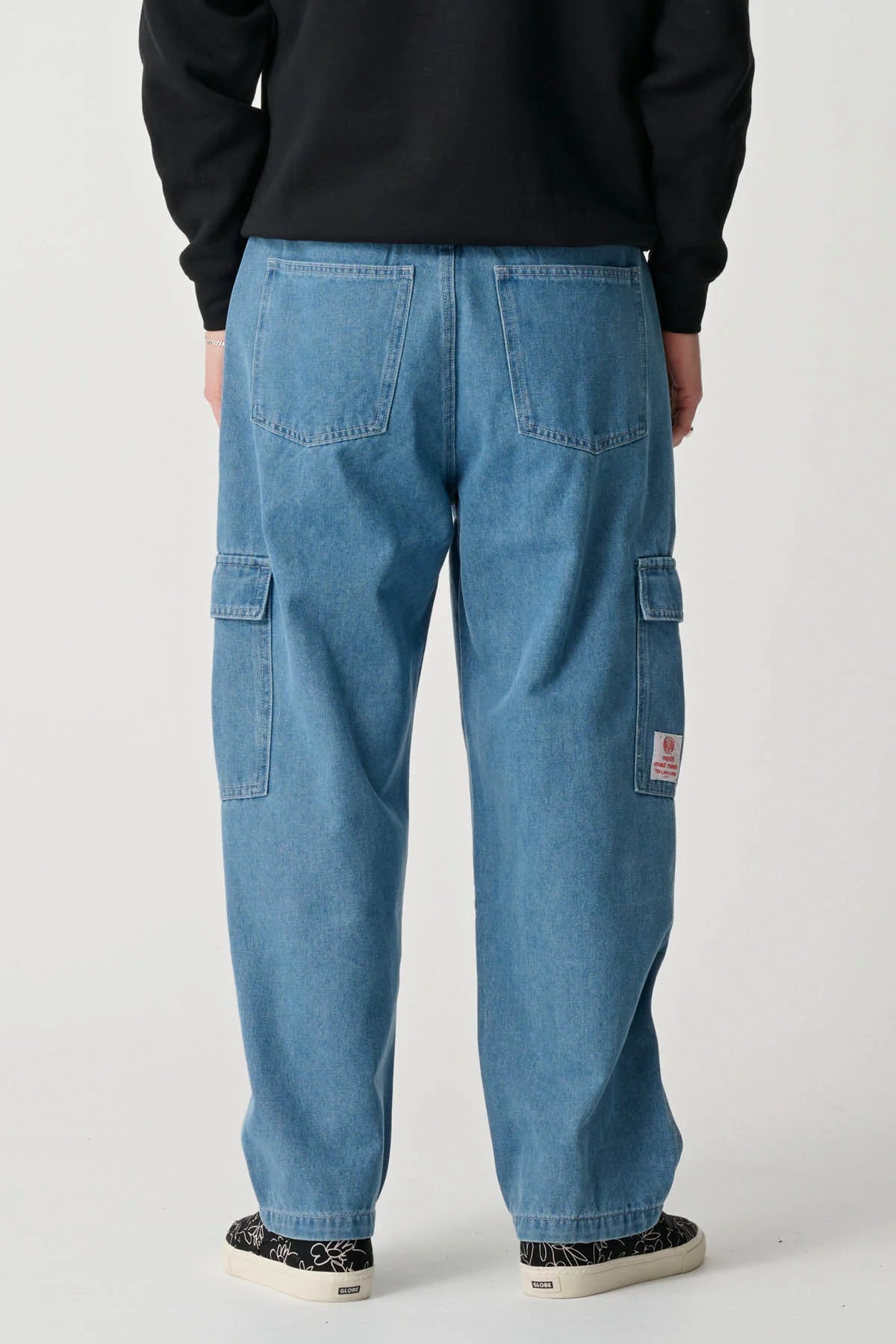 Beach Metall Cargo Pant - Mid Blue Pant