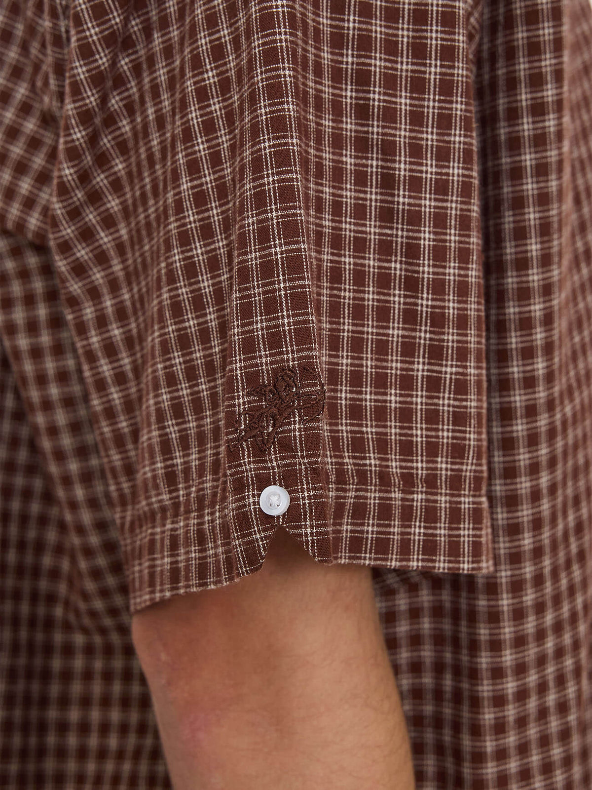 Cherub Short Sleeve Shirt - Brown