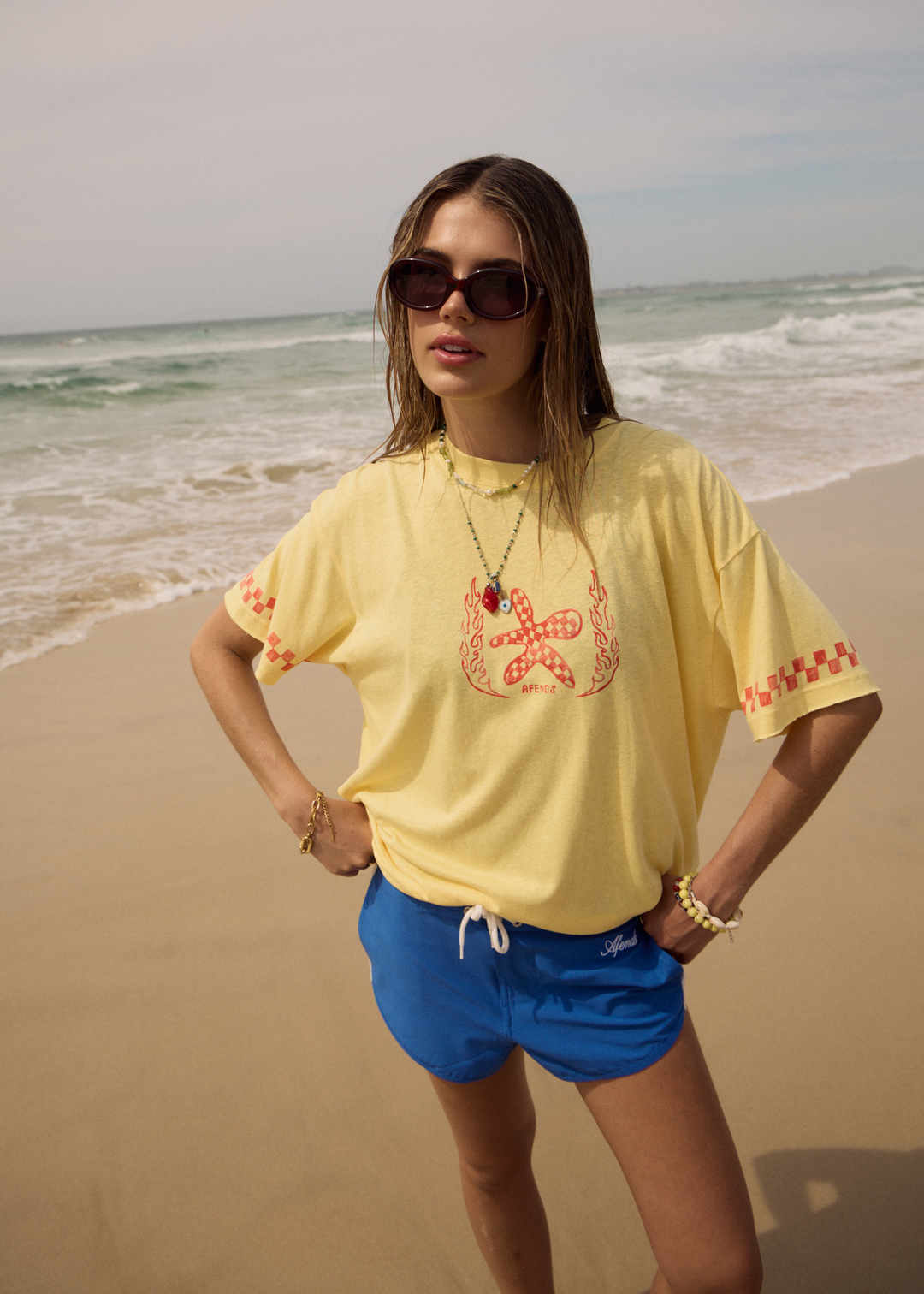 Calda - Oversized Tee - Lemon