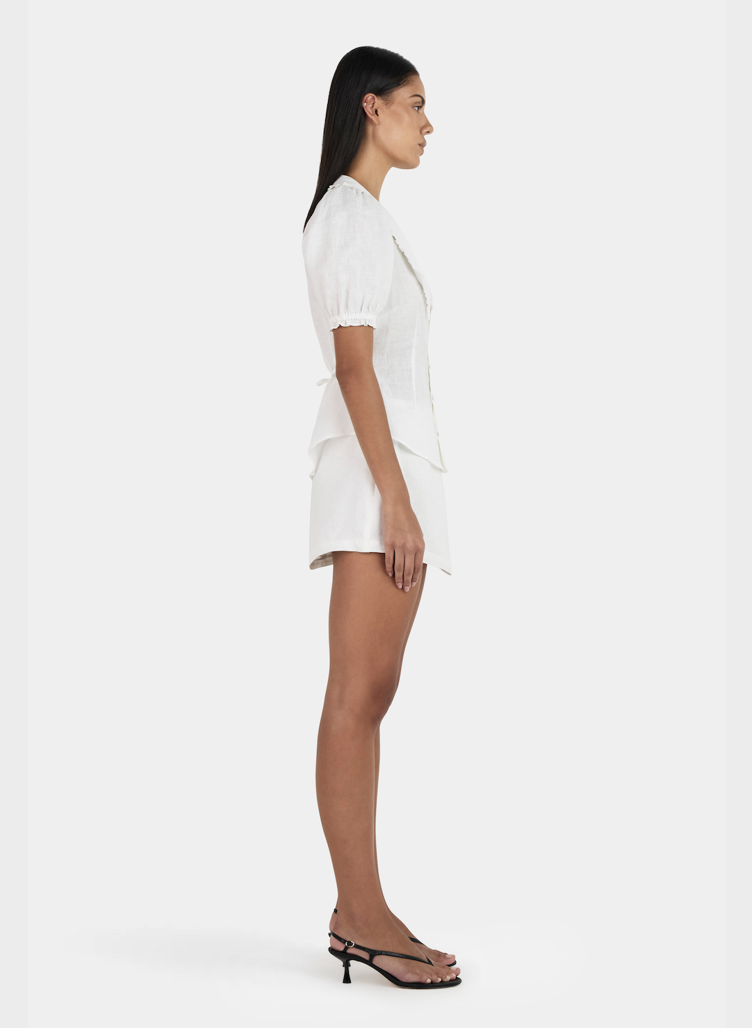 Izzy Linen Shirt - Ivory