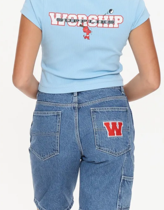 Belter Carpenter Short - Sky High Blue