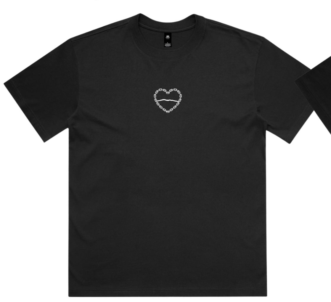 Kids Heavy Karioi Tee - Washed Black