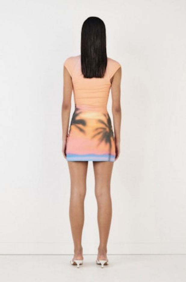 Vespa Mini Dress - Sunset Boulevard