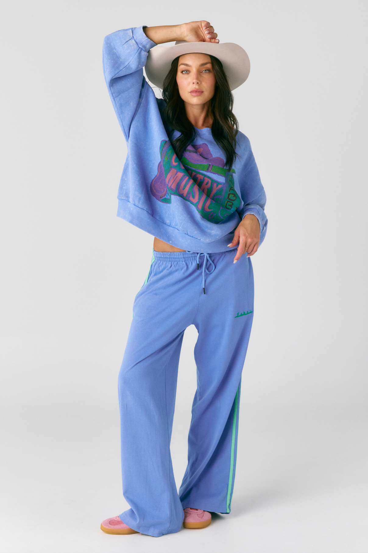 The Chido Pants - Periwinkle