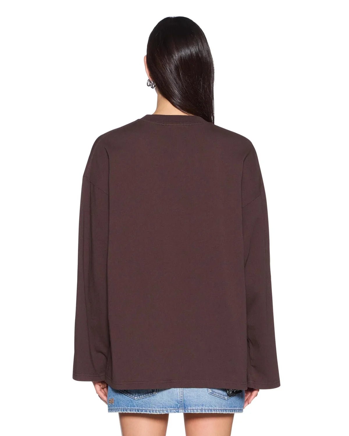 Ksubi Ranch Altar Boyfriend LS Tee - Choc