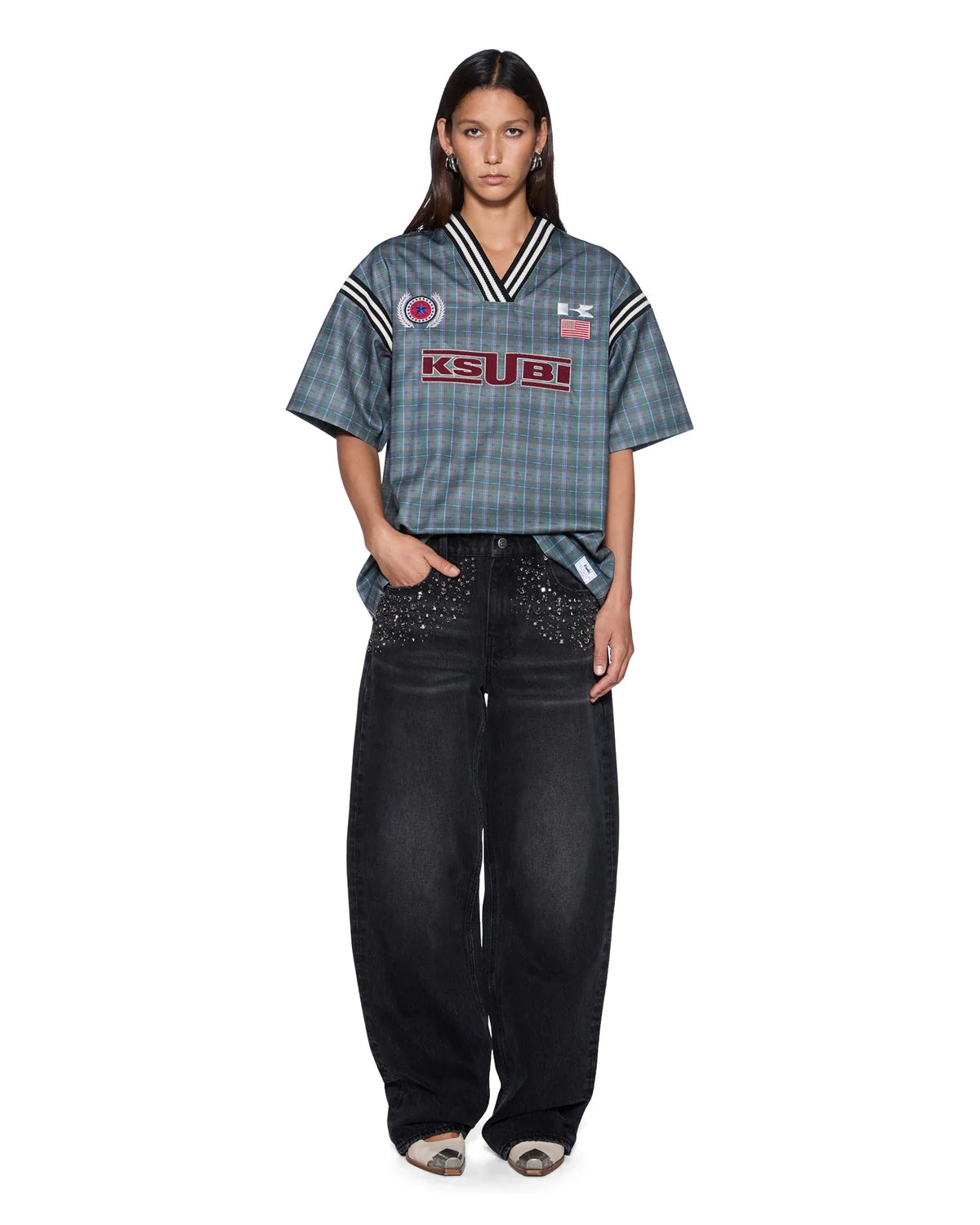 The Union Jersey - Hunter Plaid