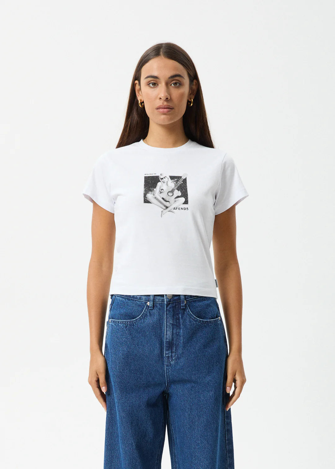 Classic Hits - Baby Tee - White